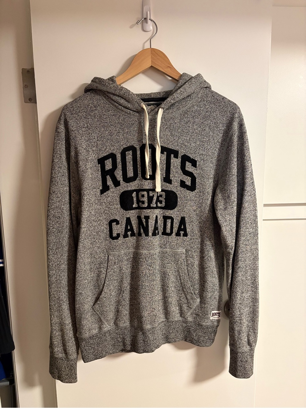 Roots Gray Heather Pullover Hoodie